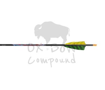 Black Eagle Arrow Feather Fletched Intrepid - im 6er -Pack