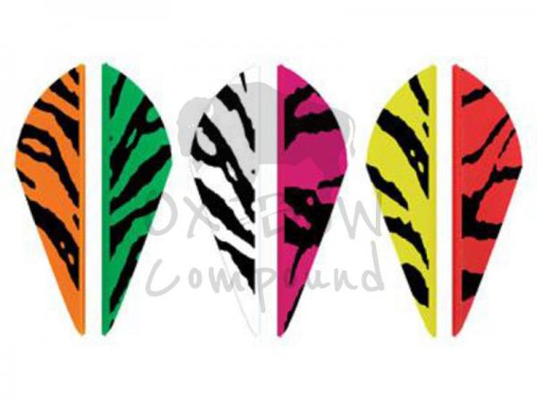 Bohning Blazer Vanes, 2'' Tiger