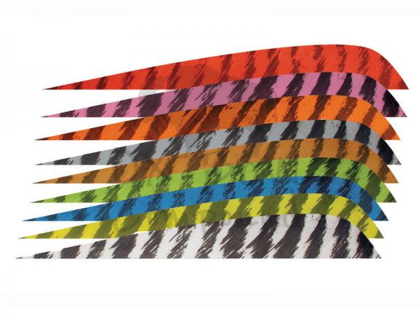 Gateway Feathers 4'' Shield R/W, Barred