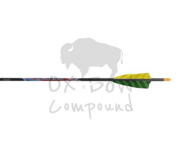 Black Eagle Arrow Feather Fletched Intrepid - im 6er -Pack