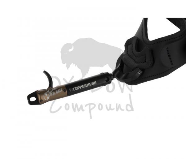 T.R.U. Ball Wrist Release Copperhead GS Globo Swivel Buckle Strap Copper Large