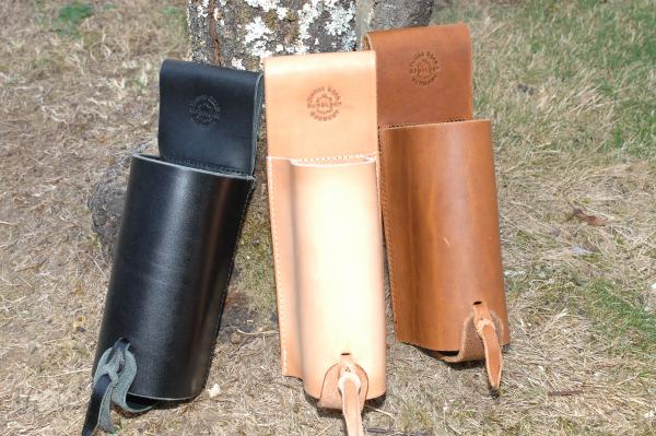 Getränkehalter aus Blankleder von Horse Gear