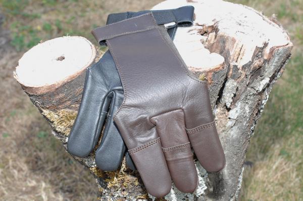 Schiesshandschuh Rindleder