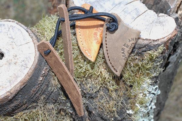 Sehnenhalter aus Fettleder von Horse Gear
